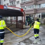 Curățenia de primăvară din Sectorul 6 continuă, în Cartierul Militari. FOTO: PS6