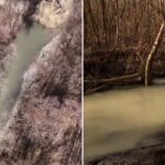 Apa poluată râul Argeș