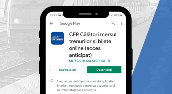Aplicația CFR Călători