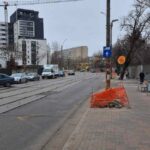Circulație închisă pe două artere lucrări linii de tramvai