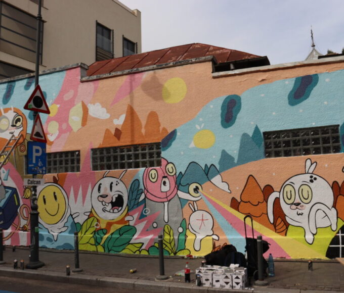 Patru artiști contestă „războiul graffiti” al lui Ciucu