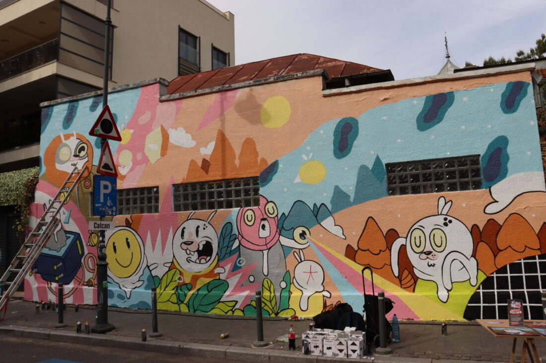 Patru artiști contestă „războiul graffiti” al lui Ciucu