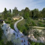 Planuri pentru amenajarea Parcului Grozăvești. Foto: Arhivă via FB/ Ciprian Ciucu