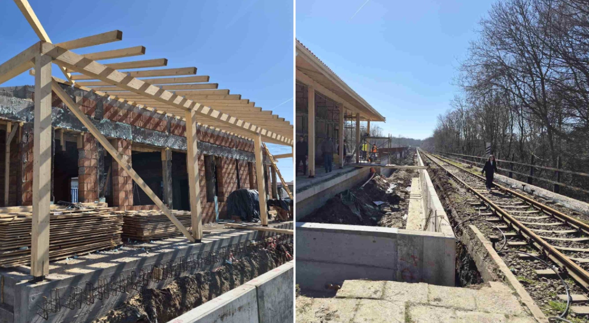 Trenurile din București spre sudul litoralului lucrări întârziate