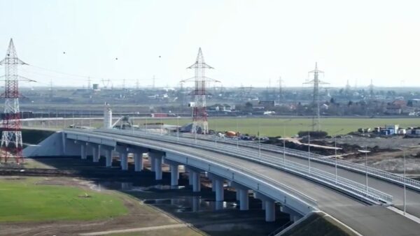 VIDEO | Lucrările la Lotul 4 al A0 Nord sunt aproape gata. Stadiul fizic este de 95%