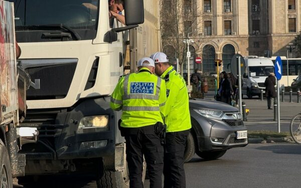 Amenzi de 18,5 mii lei pentru transportatorii care au trecut prin Sectorul 1 fără autorizații de circulație