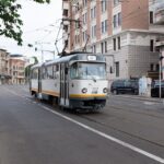 Haos în transportul în comun de suprafață după deschiderea șantierelor la liniile de tramvai. PMB: „Înainte de a pleca la drum, consultați aplicația InfoTB” | FOTO: Ion Mateș
