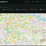 București Verde, platforma prin care poți raporta tăieri ilegale de arbori. Cum funcționează. Foto: Captură de ecran