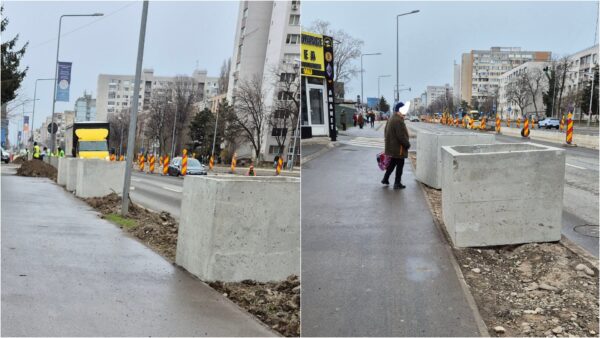 Scandalul jardinierelor de pe Prelungirea Ghencea. Cetățenii le consideră urâte și periculoase. Primarul Ciprian Ciucu, reacție nervoasă