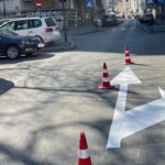 Traficul reorganizat centrul Bucureștiului