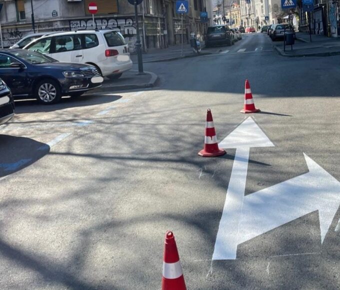 Traficul reorganizat centrul Bucureștiului