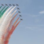 Frecce Tricolori, faimoasa patrulă acrobatică a Forțelor Aeriene Italiene, revine la București, în cadrul spectacolului aviatic BIAS 2026