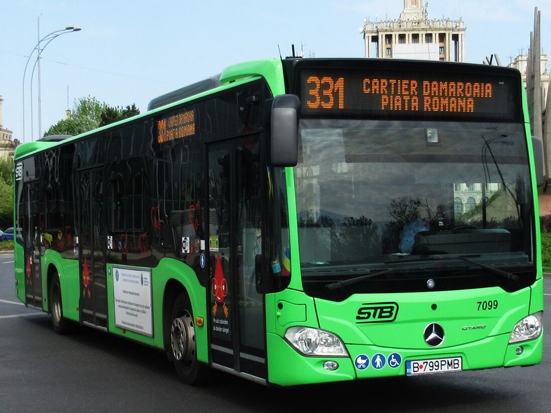 Două linii STB își modifică traseele pentru lucrări la linia de tramvai pe Bd. Bucureștii Noi, Bd. Gloriei și Str. Piatra Morii. FOTO: STB