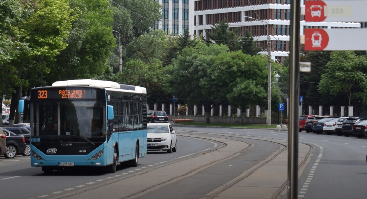 Autobuzele liniei 323 stație mutată