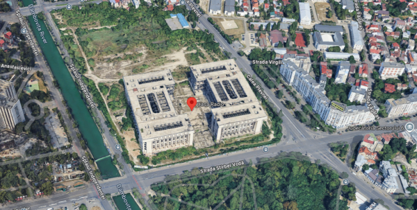 Ruina Casei Radio propusă în coridorul verde de pe Dâmbovița. OAR București: „Orașul are nevoie de proiecte mature, nu de formule spectaculoase fără valoare urbană”  