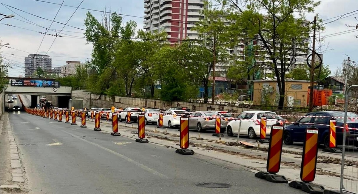 Haos pe bulevardul Ion Mihalache