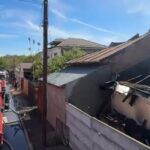 Incendiu puternic în Sectorul 5