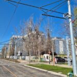 Lucrările la linia de tramvai Bulevardul Expoziției