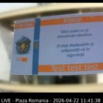 MAI alerte afișate pe panourile publicitare digitale