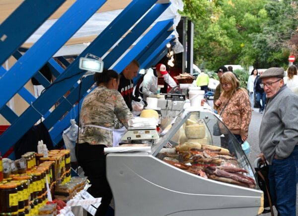 Piața volantă din Sectorul 1 se mută, săptămâna aceasta, în zilele de marți, miercuri și joi. FOTO: PS1