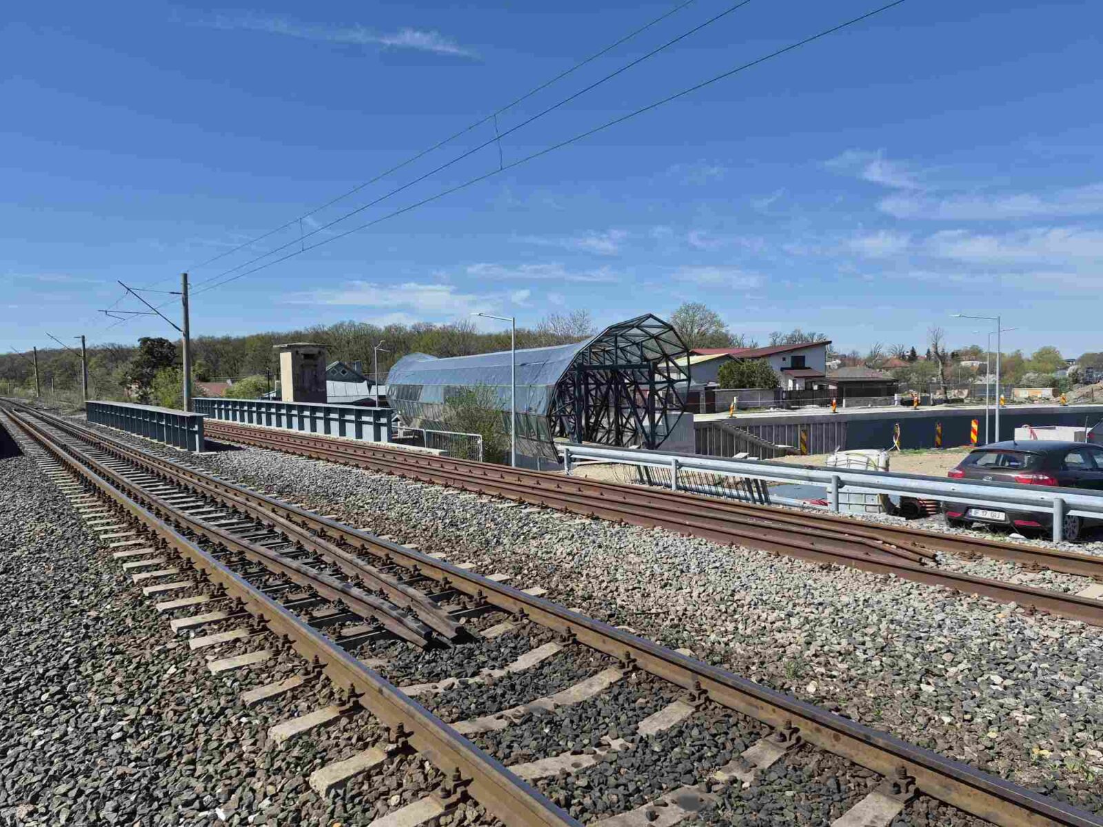 A patra gară cu dotări moderne din Ilfov. Foto: Club Feroviar