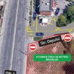 Restricții de circulație viitoarea stație Bruxelles