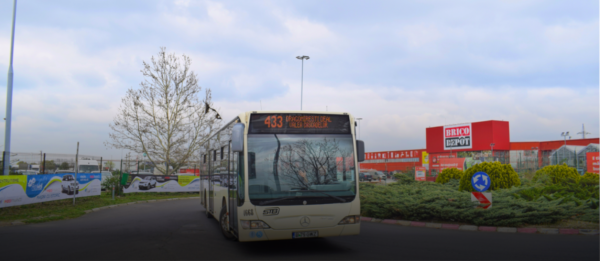 Autobuzele liniilor 429, 432 și 433 vor opri și în stația „Șoseaua de Centură”. FOTO: TPBI