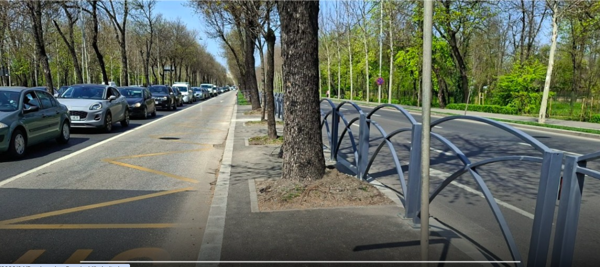 Bandă unică pentru autobuze și stații relocate pe Bulevardul Regele Mihai I. FOTO: TPBI
