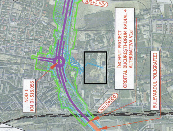 Un nou gigant imobiliar pe Intrarea Străulești, „mufat” la viitorul Drum Radial 4 Nord Expres