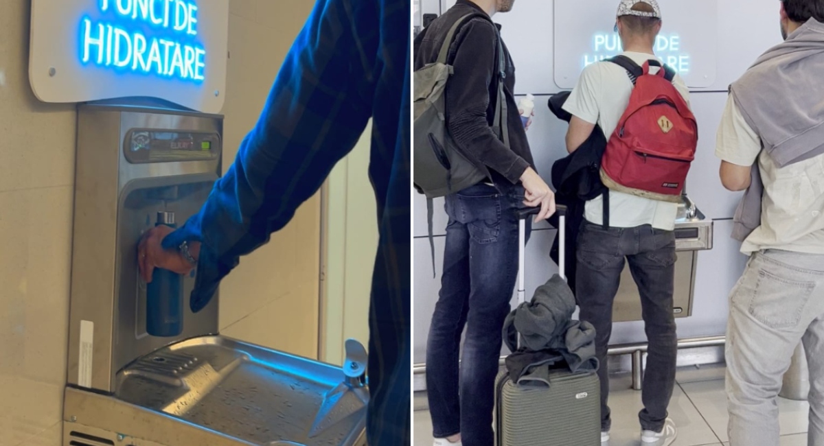 Stații de apă potabilă aeroporturile Otopeni Băneasa