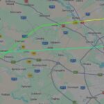 Un avion cu destinația Roma