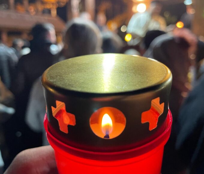 Învierea în biserica de lemn