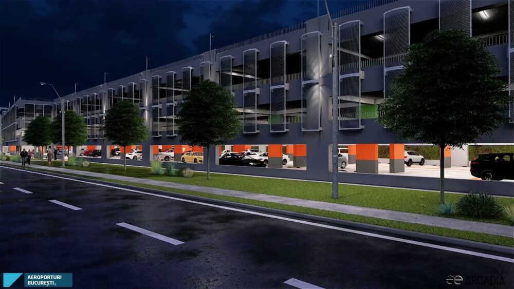 parcare „Long Term” de la Aeroportul Otopeni