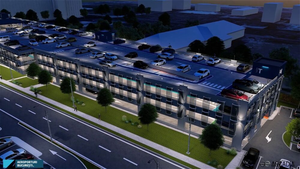 parcare „Long Term” de la Aeroportul Otopeni
