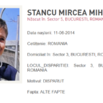 Copil de 11 ani dispărut în București, în Sectorul 3. Foto: Poliţia Capitalei