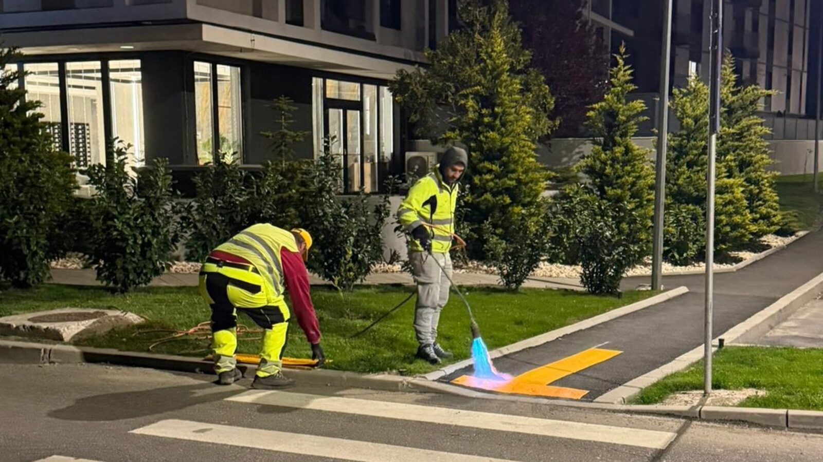 Se montează marcaje tactile în Sectorul 6. Primele au fost amplasate pe strada Amilcar C. Săndulescu