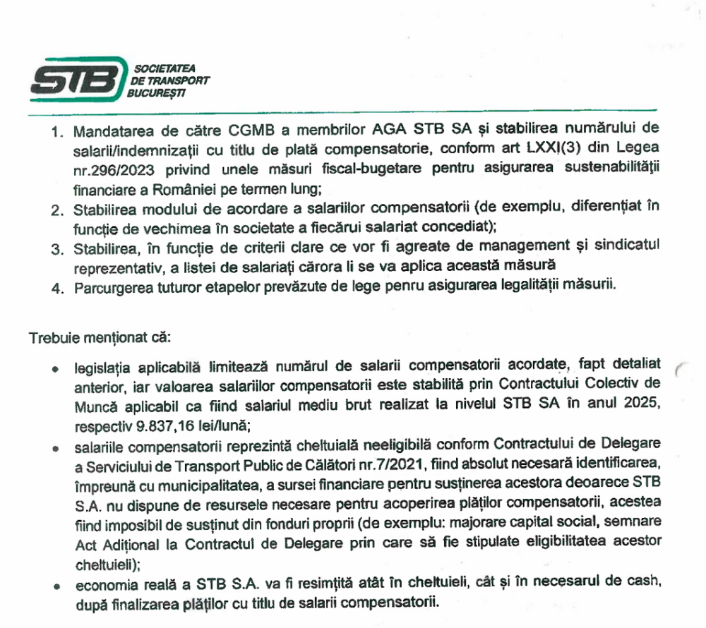 Restructurare masivă la STB