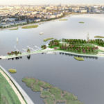 Insula Lacul Morii ar putea fi redeschisă în această vară, cu o întârziere de trei luni. Care este stadiul lucrărilor. Foto: FB/ PS6