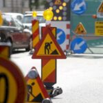 Lucrările la șina de tramvai de pe Șoseaua Pantelimon relochează stațiile aferente a trei linii de autobuz | FOTO: Inquam Photos / George Călin