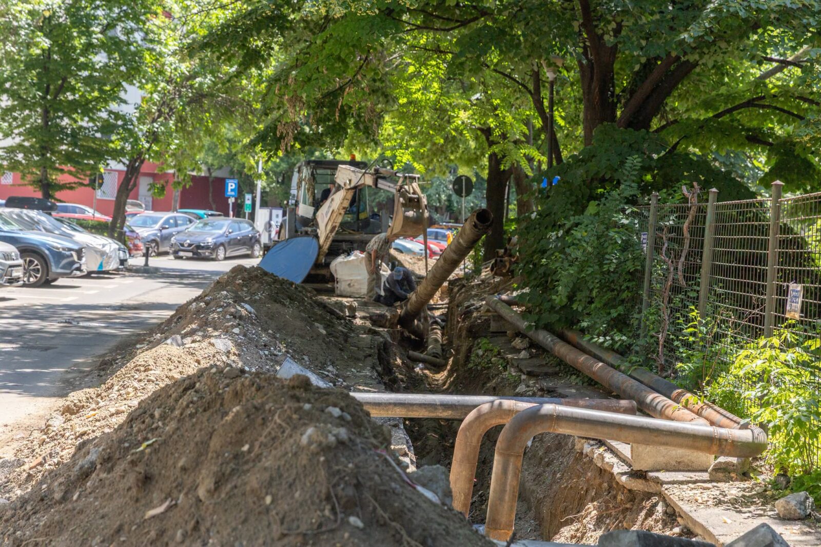 Încep alte trei șantiere de termoficare în Capitală. Sunt vizate sectoarele 1, 2 și 4 | FOTO: Primăria Capitalei / FB