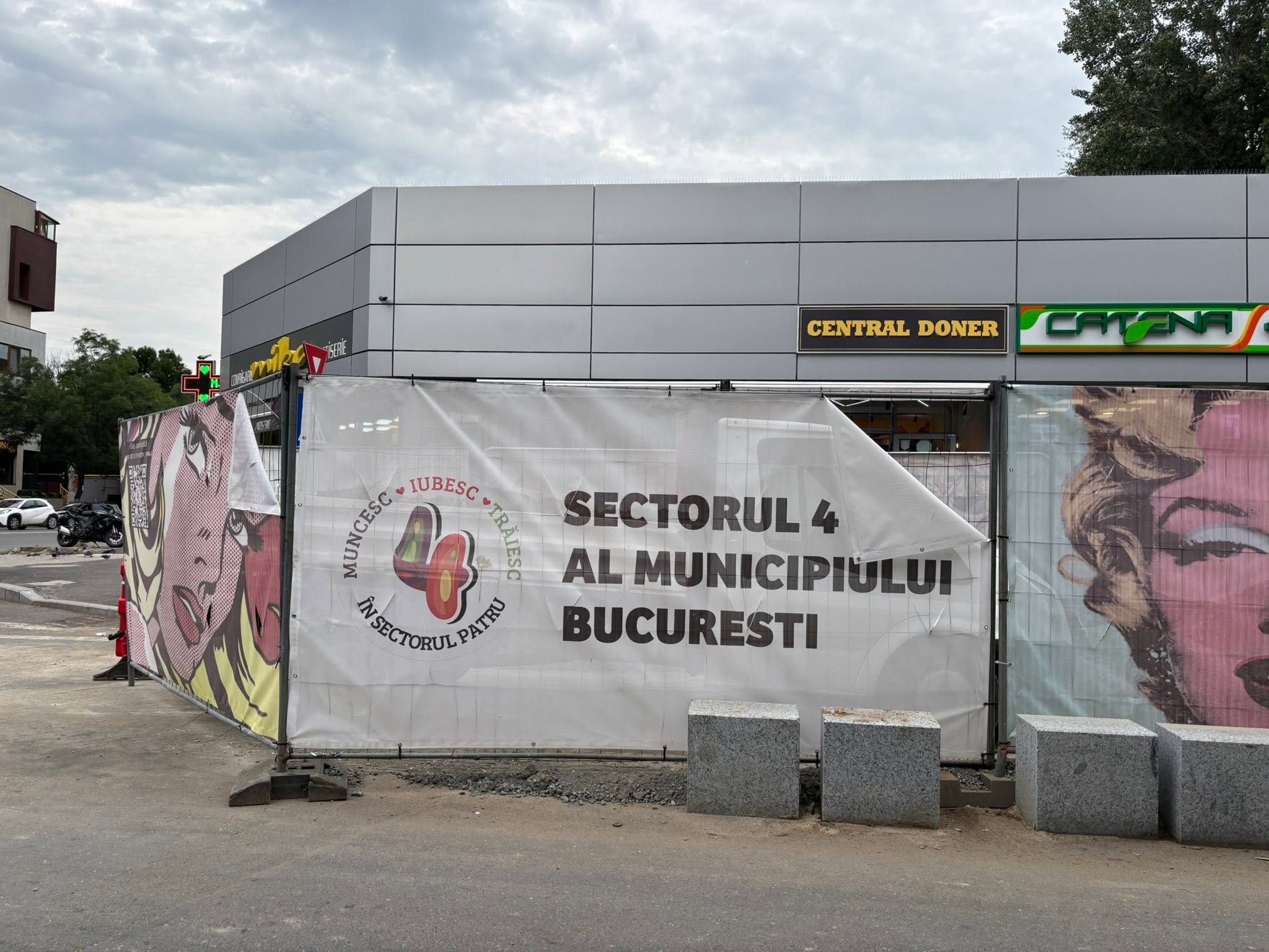 Protest în Parcul Tineretului: „Nu risipiți 6,2 milioane de euro pe borduri și mesh-uri”