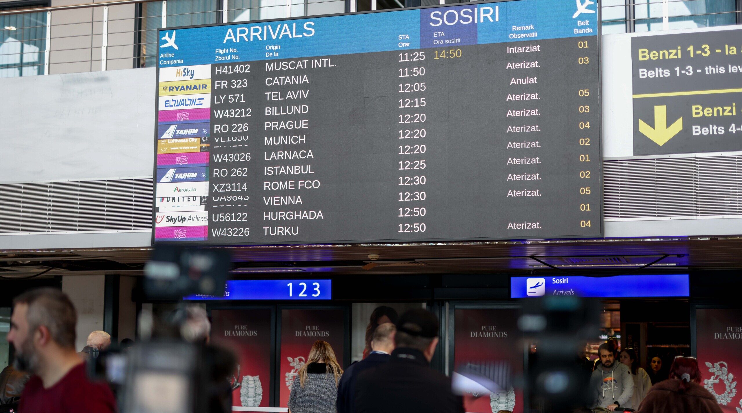 Aeroportul Otopeni externalizează programarea zborurilor către o firmă britanică din cauza aglomerației cronice