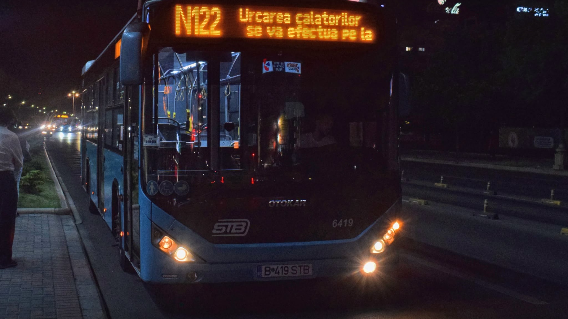 Linia N122 revine la traseul de bază, în noaptea de joi spre vineri