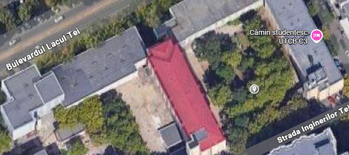 Un nou mini-parc în campusul Tei. Foto: Google Maps