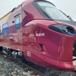 Tren Alstom Coradia atacat cu pietre