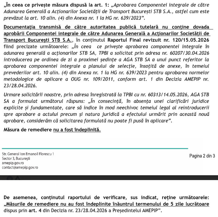 noua conducere a STB