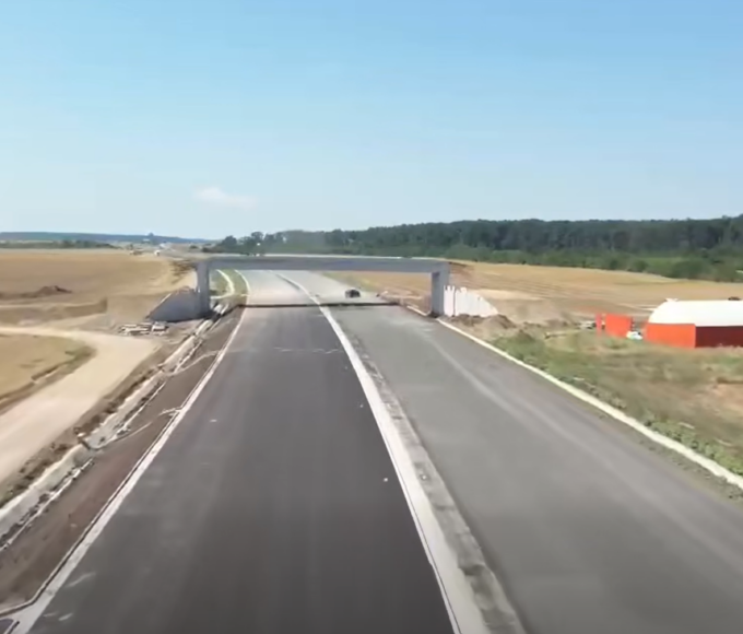 Lotul 1 al A0 Nord riscă să nu fie deschis nici măcar în aprilie 2027. Oficialii din Transporturi se contrazic cu privire la data inaugurării. Foto: FB/ Cristian Pistol