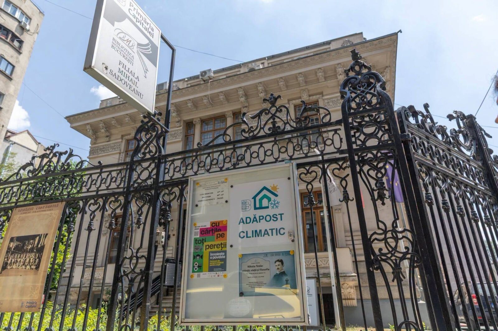 Aproape 300 de adăposturi climatice sunt deschise pentru bucureșteni în zilele caniculare. FOTO: Ministerul mediului/FB