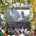 Cinema sub Stele în Parcul Liniei