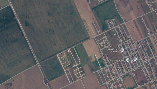 De ce întârzie reparațiile la podul peste Autostrada A0. Ruta ocolitoare propusă de Primăria Berceni ar fi fost gata în șase luni | FOTO: Captură Google Maps